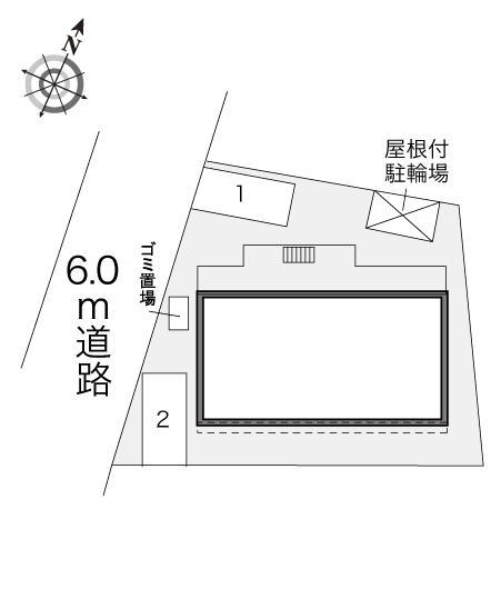 ブルースカイ　阿久和(28636)の駐車配置図