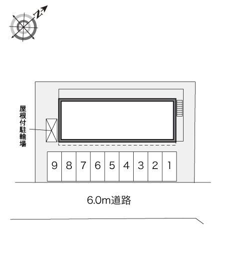 シャムール西尾(32079)の駐車配置図
