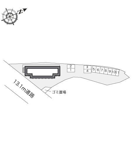 ＡＴＬＡＳ(18510)の駐車配置図
