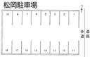 松岡駐車場の駐車場