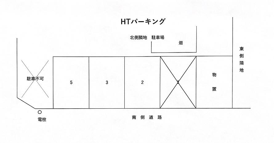ＨＴパーキングの駐車配置図