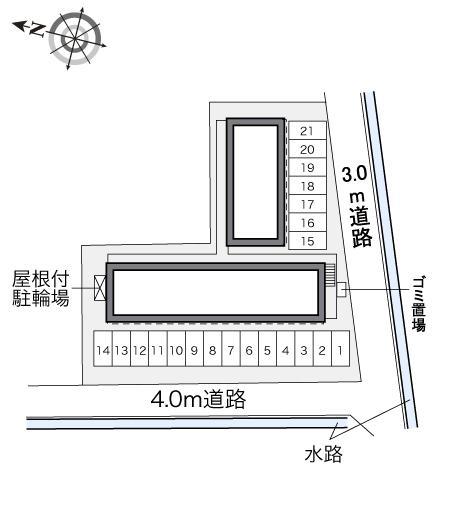 セルリアン(33625)の駐車配置図