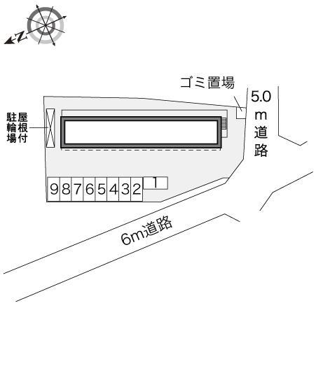 プリマヴェーラ(24767)の駐車配置図