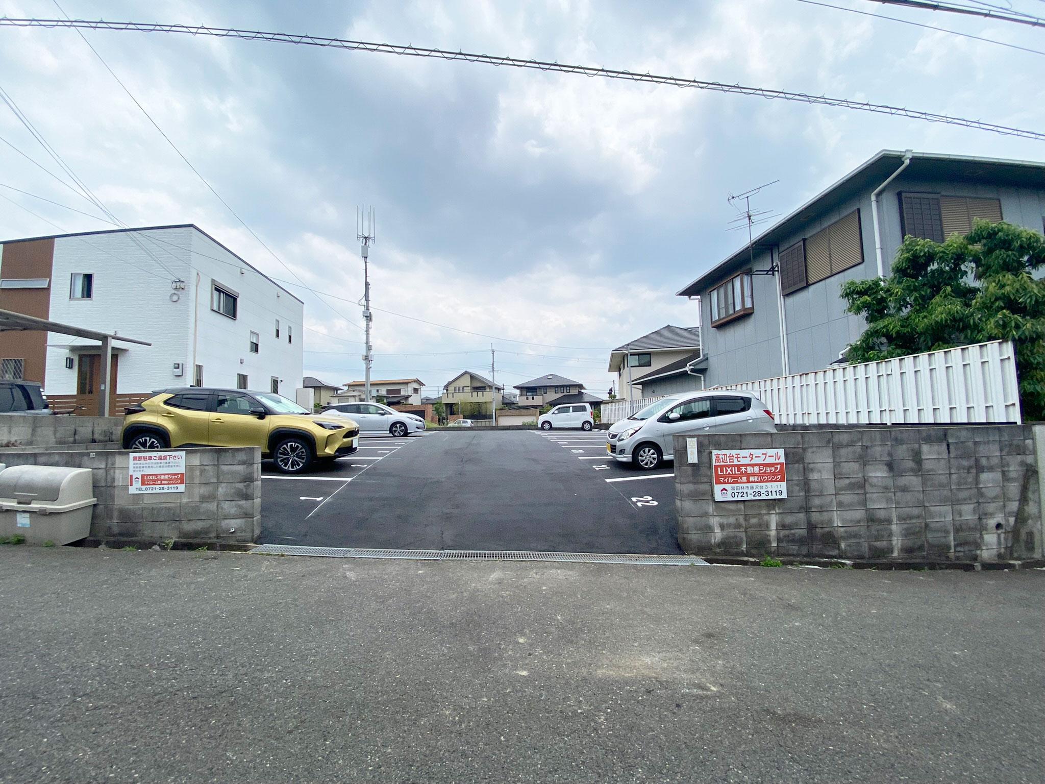 高辺台モータープールの外観・駐車場イメージ1枚目