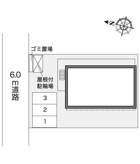 ファミリー(26488)の駐車配置図
