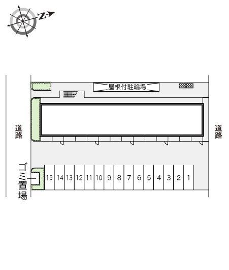 アルカディ(16971)の駐車配置図