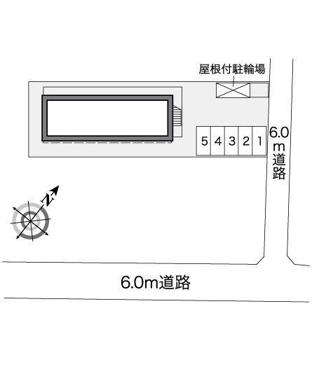 ラヴェンナ　プリート(25053)の駐車配置図