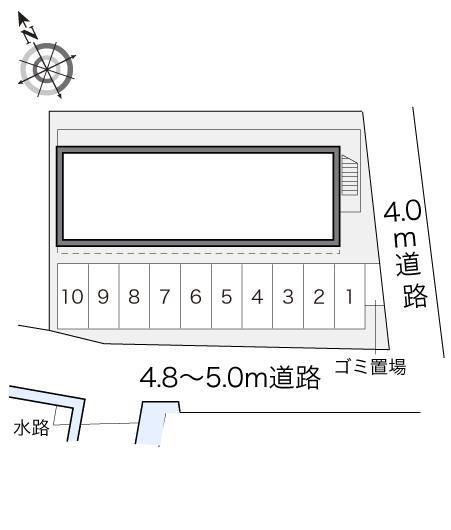 パステル(17583)の駐車配置図