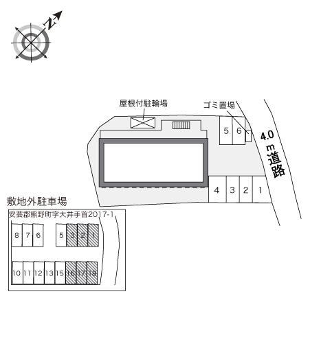 紫苑(29756)の駐車配置図