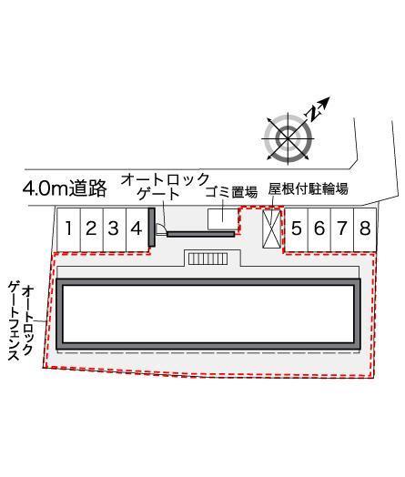 宙(37513)の駐車配置図