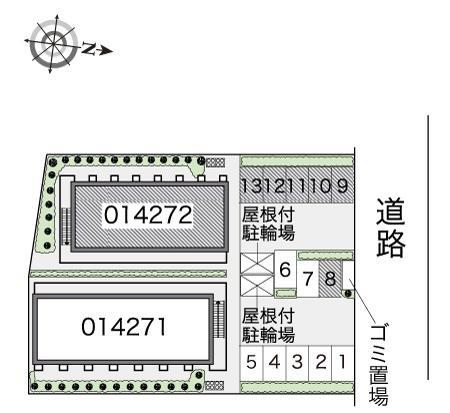 プレノタートⅡ(14272)の駐車配置図