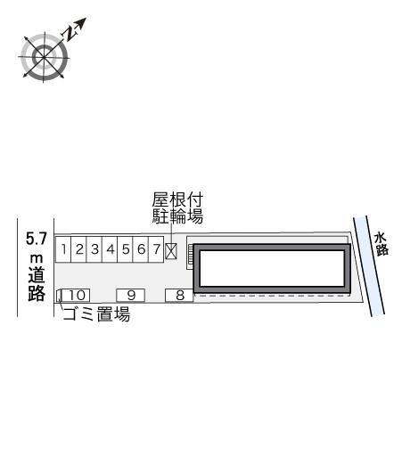 バラの妖精(34993)の駐車配置図