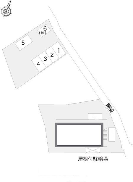 ヒロタ(14468)　敷地外駐車場の駐車配置図