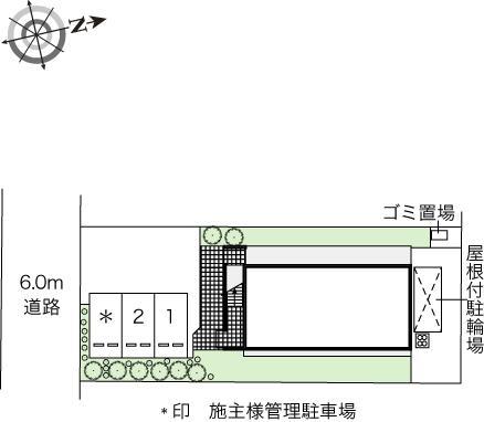 宝ヶ池(46272)の駐車配置図