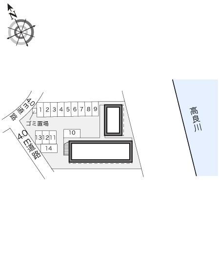 高良川(18200)の駐車配置図