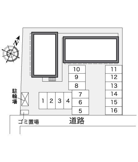さくら(27442)の駐車配置図