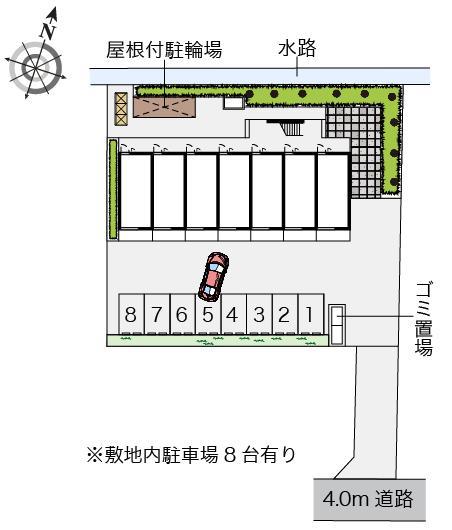 カンパネラ(44673)の駐車配置図