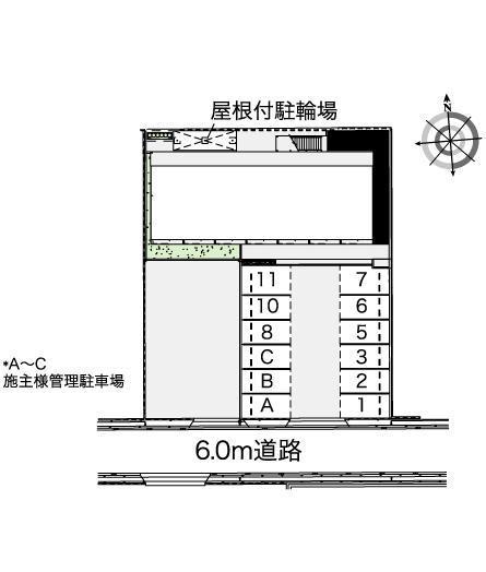 和(42246)の駐車配置図