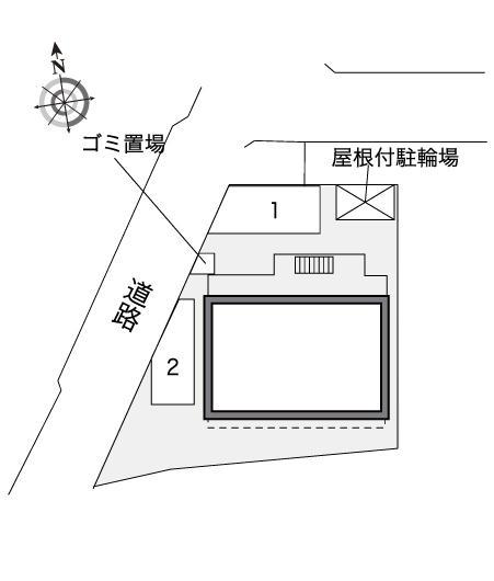 ＭＩＣＨＩＫＯ(41741)の駐車配置図