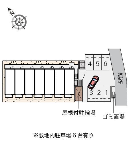 ミランダグリーンパーク貝塚(58923)の駐車配置図