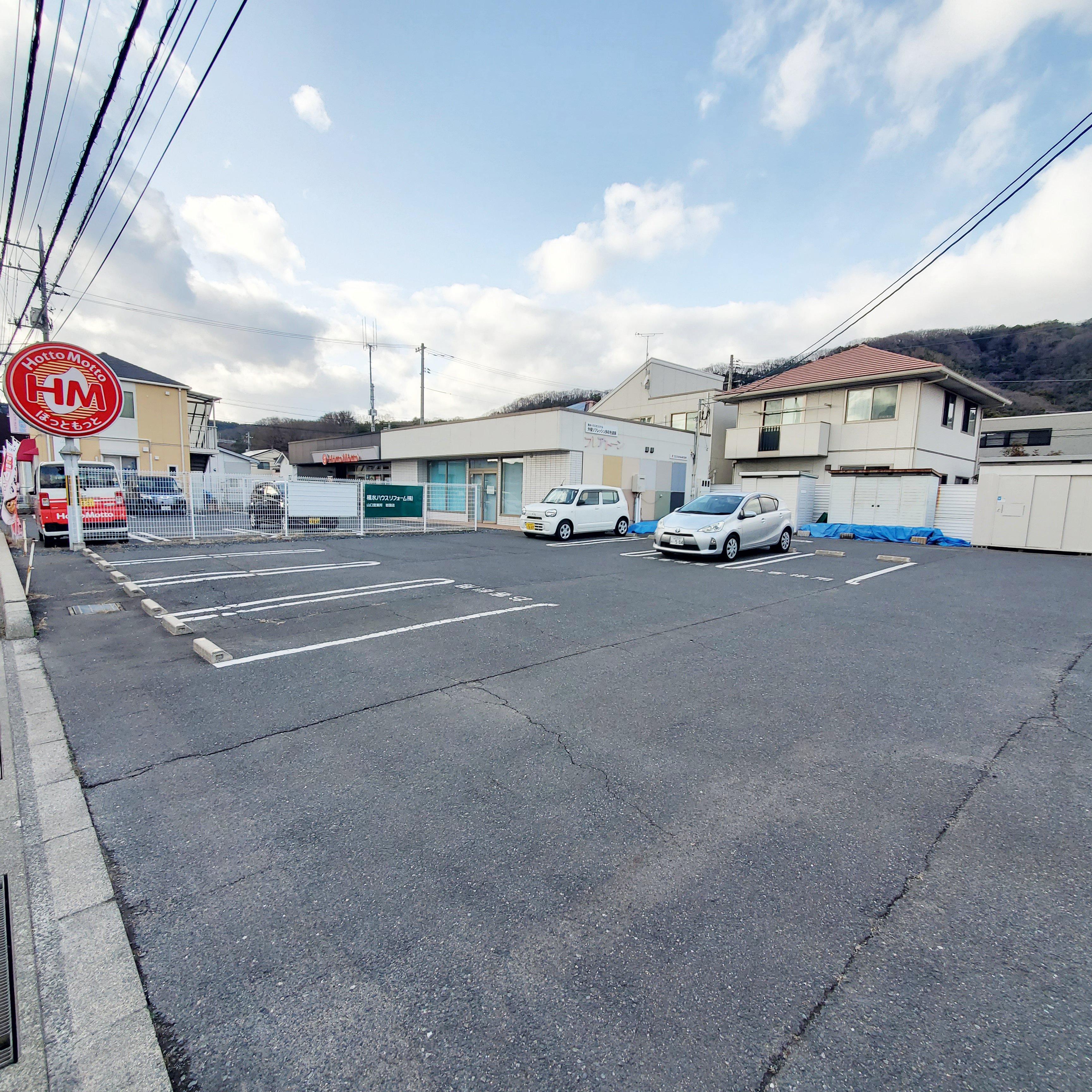 錦見1丁目K店舗月極の外観・駐車場イメージ1枚目