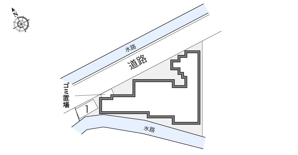 ＩＮＧ(21587)の駐車配置図