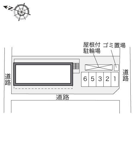 カサブランカ(32778)の駐車配置図