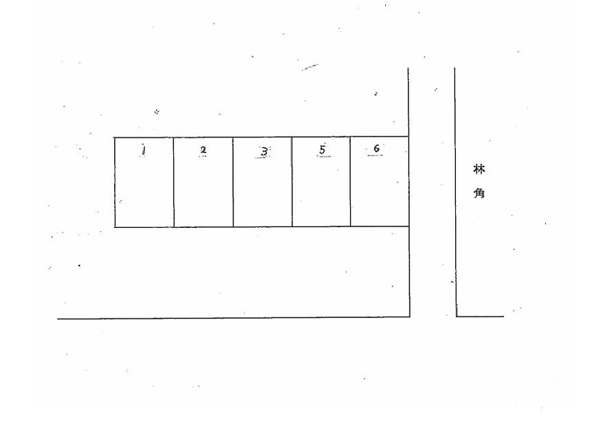 興津駐車場の駐車配置図