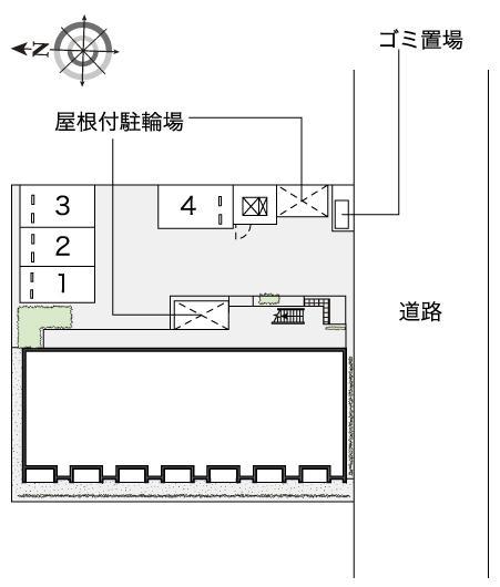夢追人(53604)の駐車配置図