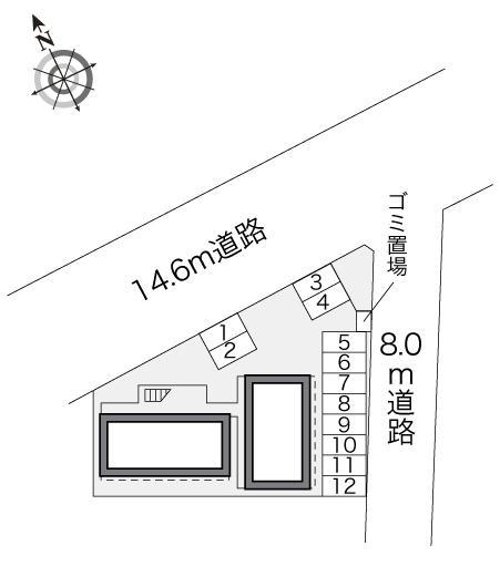 えいこう(21196)の駐車配置図