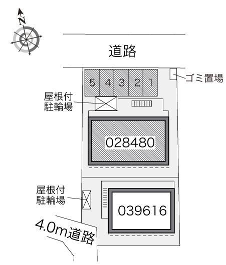 ＳＡＫＡＥ(28480)の駐車配置図