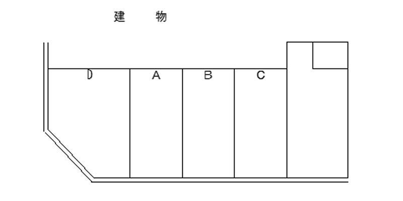 松村Ｏパーキングの駐車配置図