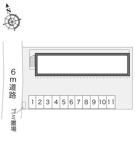 スジャク(19066)の駐車配置図