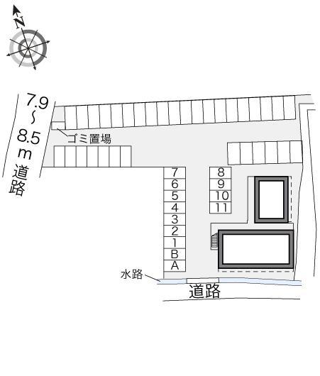 ルース(19212)の駐車配置図