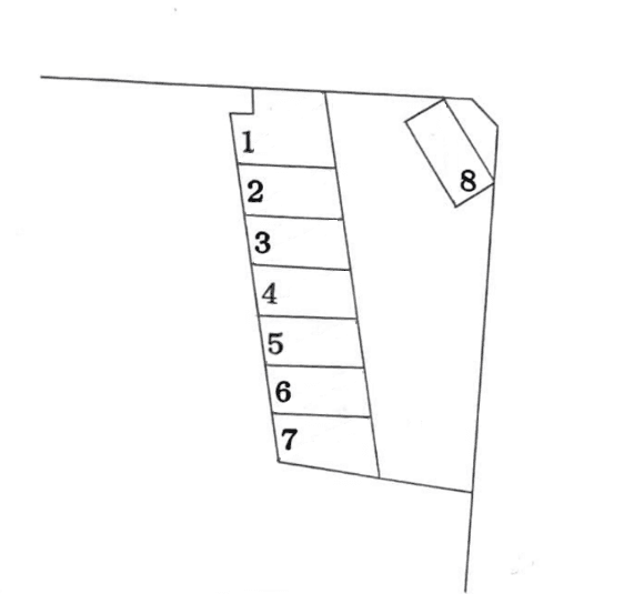 スマイルパーク松竹上野の駐車配置図