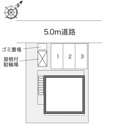 一刻館(29575)の駐車配置図