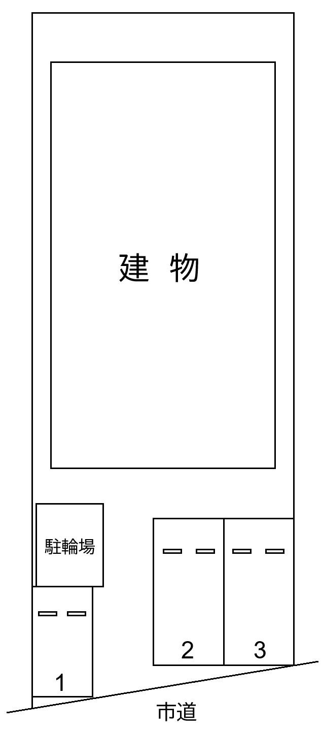 メゾン　上条の駐車配置図