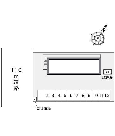 Ｊ(25149)の駐車配置図