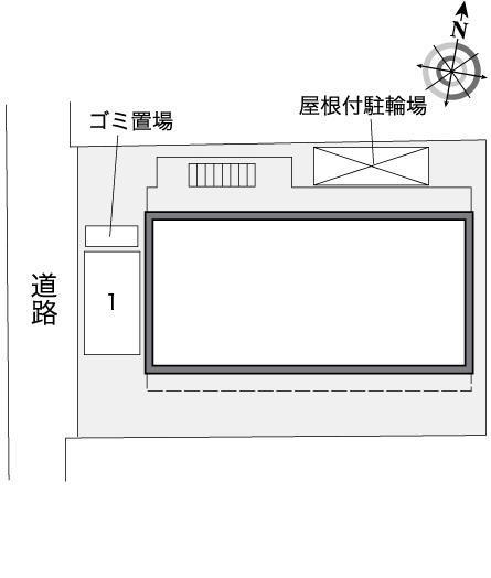 中川西(37935)の駐車配置図