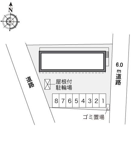 アプリコット(34421)の駐車配置図