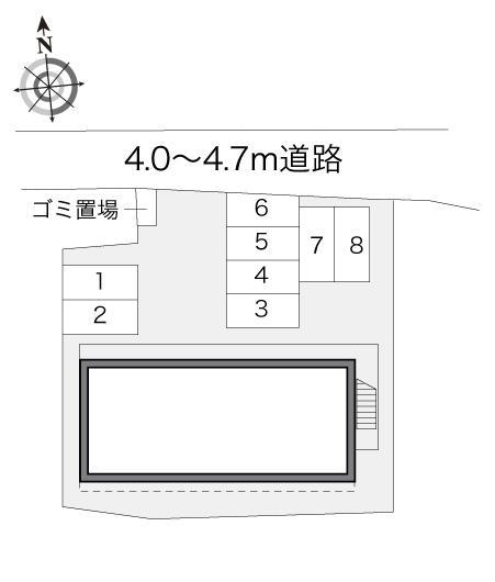 Ｙ＆Ａ(17869)の駐車配置図