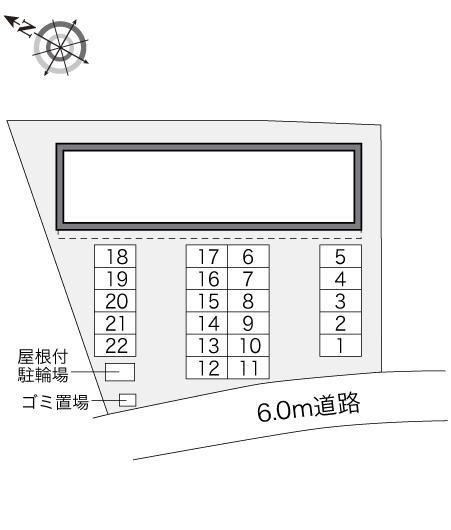 Ｓａｎｃｔｕａｒｙ(33479)の駐車配置図