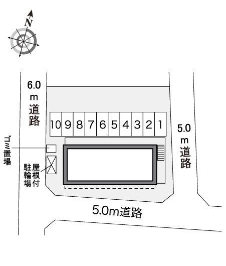 ドマーニ(30286)の駐車配置図