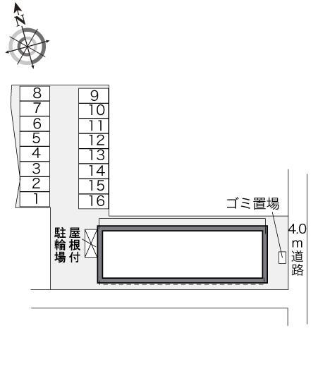 Ｓｕｎｎｙ　Ｓｐｏｔ(28737)の駐車配置図