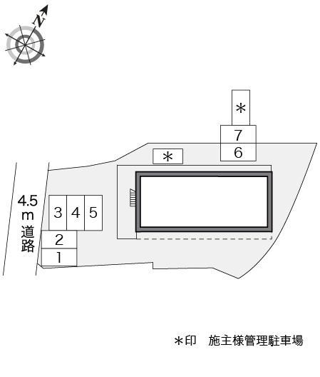 セピア(10786)の駐車配置図