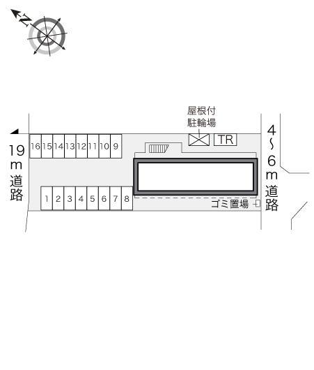 美輝(15915)の駐車配置図