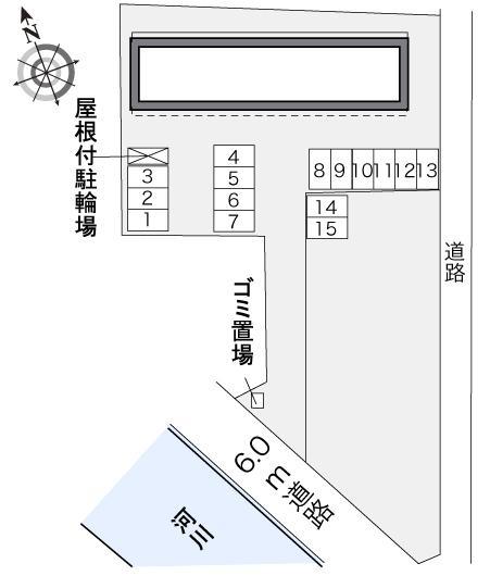 カスターノ(31493)の駐車配置図