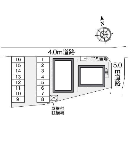 ＡＣＥ(25957)の駐車配置図