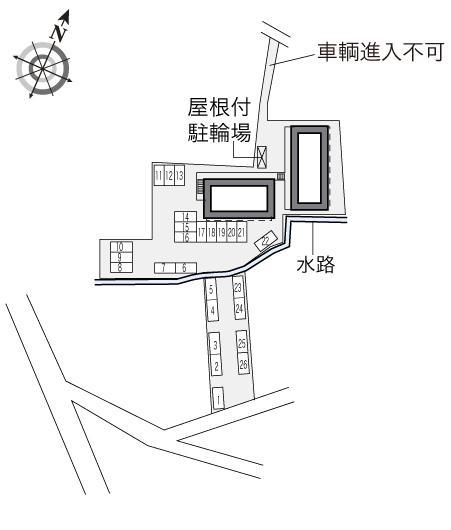 大山(33375)の駐車配置図