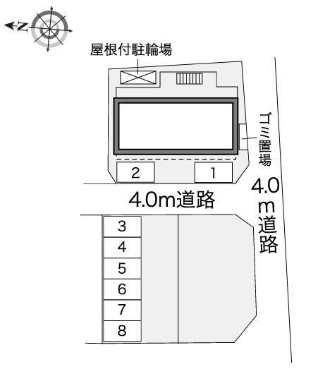ミヤマハウス武蔵嵐山(41498)の駐車配置図